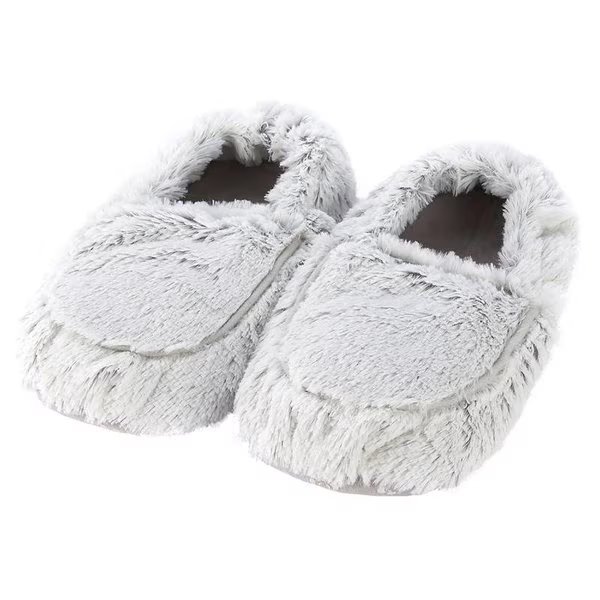 Marshmallow Slippers Gray, Warmies, Mfr#: FW-SLI-MG